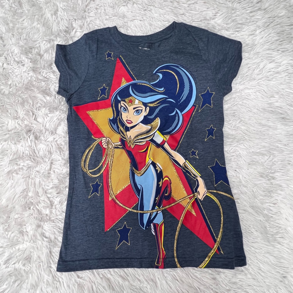 DC Superhero Girls Wonder Woman Shirt Girls
